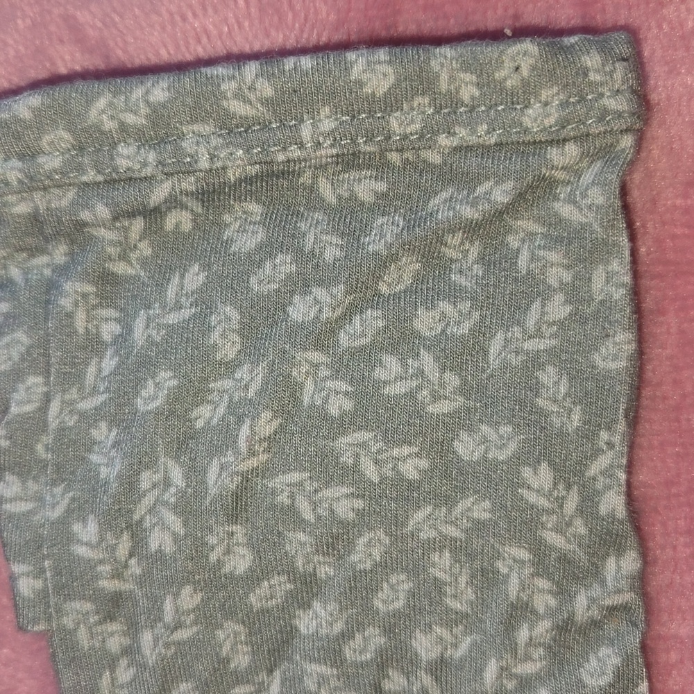 Charlie's Project Little Snuggles Light Green Ruffled Convertible Romper - Picture 10 of 12